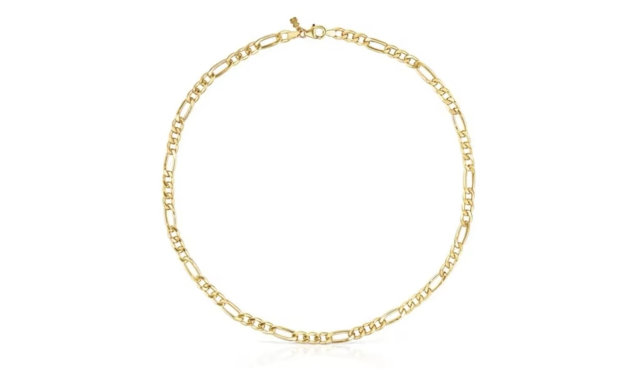 Pulseira Grumet Banho de Ouro18k.